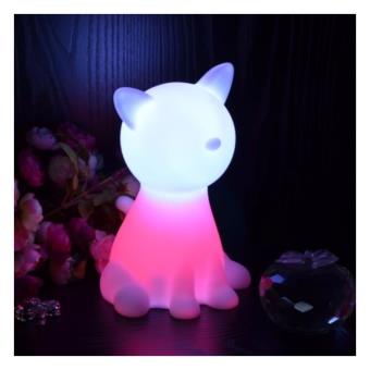 Lampe De Chevet Chat Led Sans Fil Multicouleurs Achat Prix Fnac