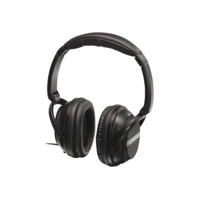 Lindy Active Noise Cancelling Headphones - Écouteurs - circum-aural - filaire - Suppresseur de bruit actif - jack 3,5mm