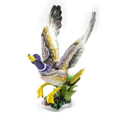 Coffret à Bijoux 'Canard en Vol'