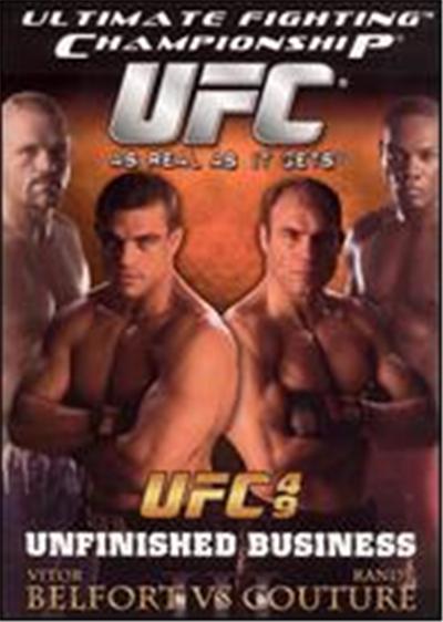 Ultimate Fighting Championship, Vol. 49: Unfinished Business - DVD Zone 1
