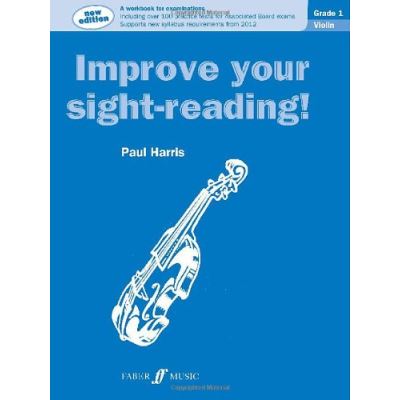 Méthodes et pédagogie FABER MUSIC HARRIS PAUL - IMPROVE YOUR SIGHT-READING ! VIOLIN GRADE 1 Violon