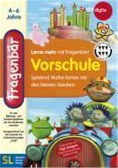 Fragenbär.  Spielend Mathe lernen mit den kleinen Geistern. CD-ROM für Windows 98/2000/ME/XP/Mac ab G4 MacOSX 10.2