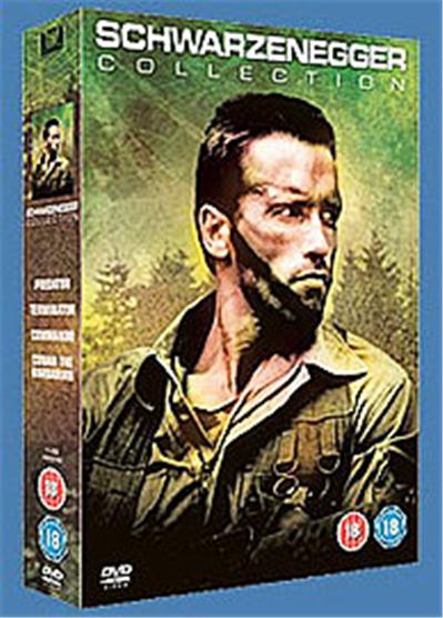 Arnold Schwarzenegger Collection - Predator/Commando/The Terminator/Conan The Barbarian , (Box Set)