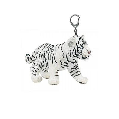 Papo - Porte-clés - Tigre blanc : Bébé