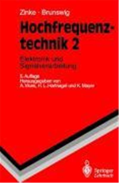 Hochfrequenztechnik 2. Elektronik und Signalverarbeitung