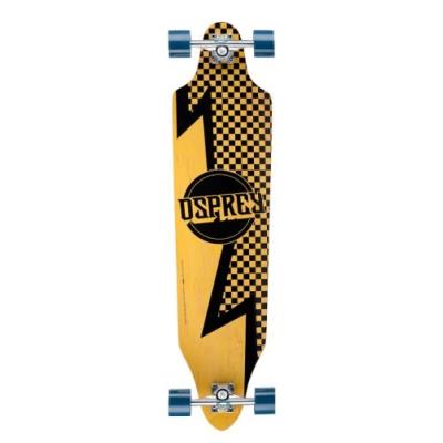 Osprey bolt twin tip fade skateboard noir jaune
