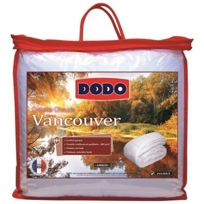 Couette chaude 220 x 240 cm 400g Vancouver Dodo