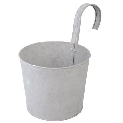 Jardinière en zinc patiné pour balcon - Pot