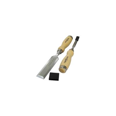 Stanley - Ciseaux De Sculpteur Manche Bois 20 Mm