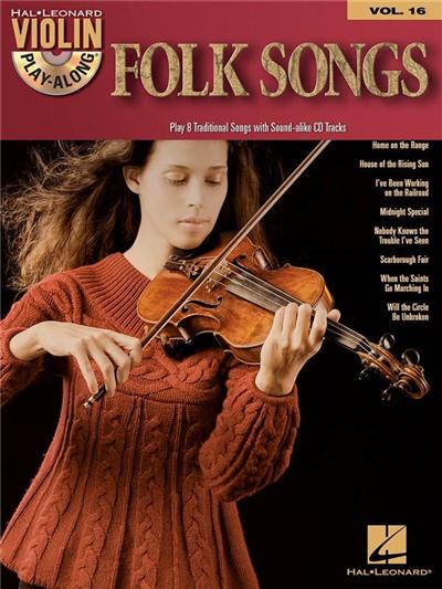 Violin Playalong Vol.016 Folk Songs + Cd