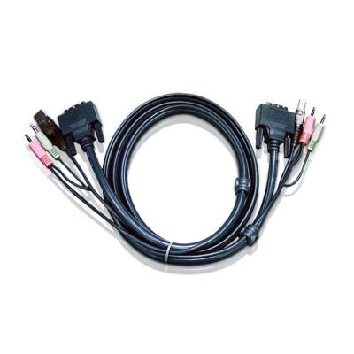 ATEN 2L-7D02UI - video/USB/audiokabel - 1.8 m