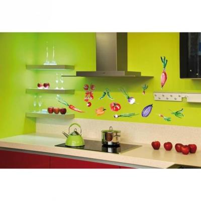 Panier Du Maraicher Stickers Muraux 1Pl 48X68 Fdri
