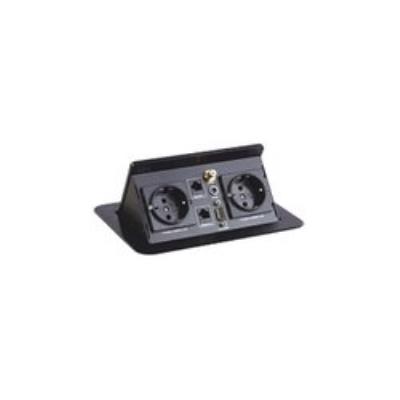 Equip multifunktionale tischeinbausteckdose, 1xcee 333341