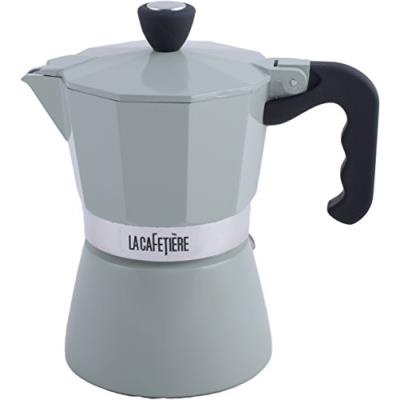 La cafetière - 3 tasses à expresso machine à café percolateur, pistache