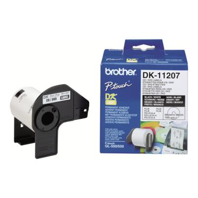 Brother DK-11207 - CD/DVD-etiketten