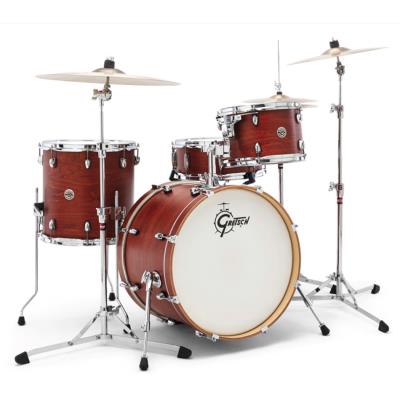 Batteries acoustiques GRETSCH CT1-J404-SWG - CATALINA CLUB 2014 FUSION 20 - 12 - 14FT - 20GC - 14x5.5 SATIN WALNUT GLAZE Batteries Fusion 20