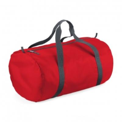 Sac de voyage toile ultra léger pliant - Packaway Barrel Bag - BG150 - rouge