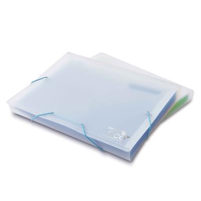Trieur Valisette Éco avec 13 Compartiments A4 Vert ou Bleu aléatoire