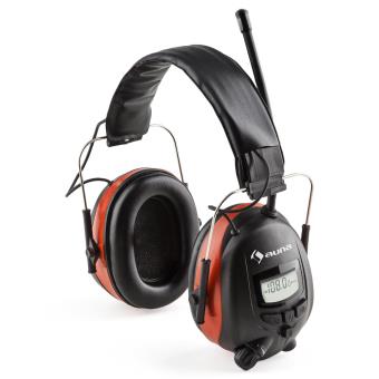 Auna Jackhammer Bt Casque Antibruit Radio Thf Bluetooth 40 Aux Snr