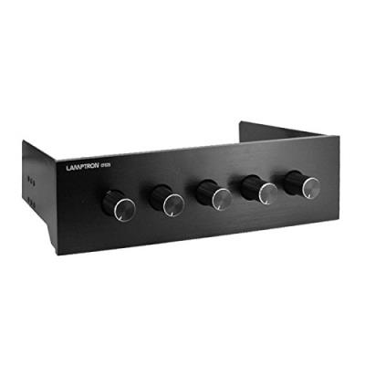 Lamptron cf525 fan controller - schwarz fc-cf525-b