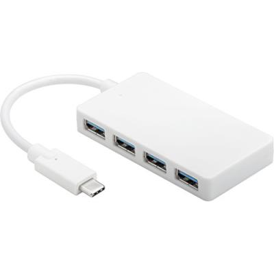 Goobay 66274 Adaptateur USB-C pour Appareil USB A 3.0/USB-C Blanc