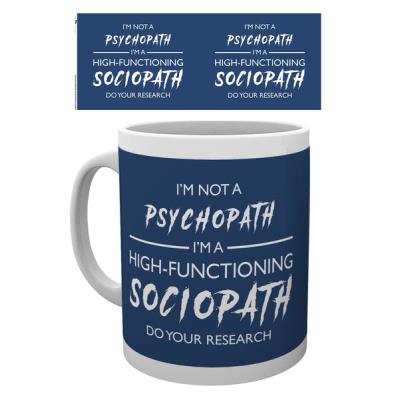 Tasse Sherlock I'm Not a Psychopath