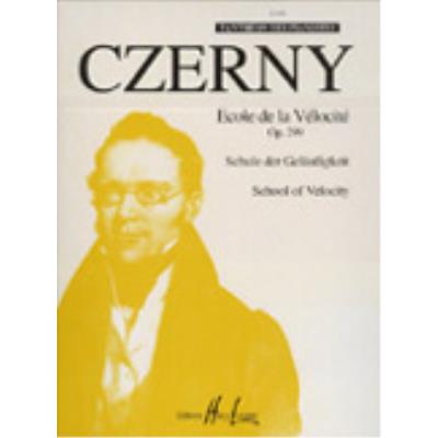 Partitions classique LEMOINE CZERNY CARL - ECOLE DE LA VÉLOCITÉ OP.299 - PIANO Piano