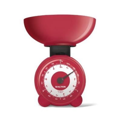 SALTER - ORB - BALANCE DE CUISINE MÉCANIQUE - ROUGE