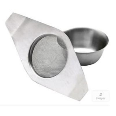 KITCHEN CRAFT LE'XPRESS PASSOIRE À THÉ EN INOX AVEC 2 POIGNÉES