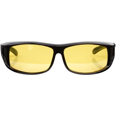 Sur-lunettes à clip pour conduite de nuit (contrastes et