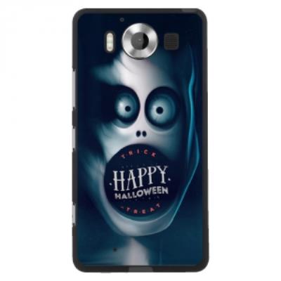 Coque souple pour Microsoft Lumia 950 avec impression Motifs zombie trick treat