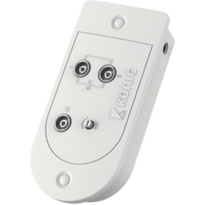 Amplificateur tv 25db 2sorties, commande de gain könig