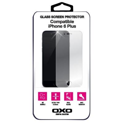 Film écran en verre trempé pour iphone 6 plus oxo