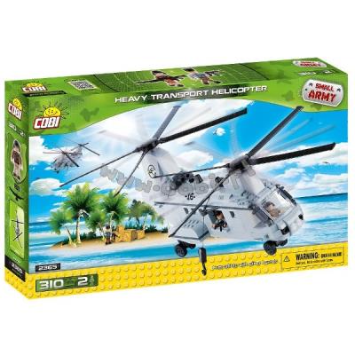 Cobi 2365 Small Army Hélicoptère De Transport Lourd, 310Piécas Cobi Klocki Co-2365