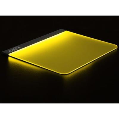 Joy-it Lightpad Mauspad Beleuchtet Gelb