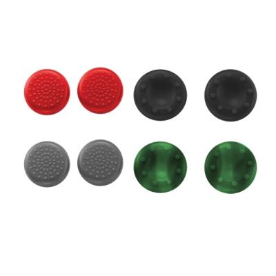 Trust gxt 262 kit de 8 appui-pouces pour manette playstation 4 noir rouge vert gris