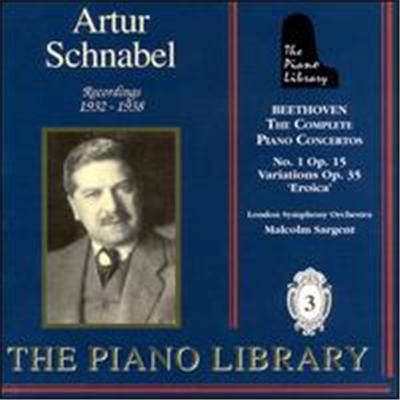 Artur Schnabel Recordings 1932 - 38