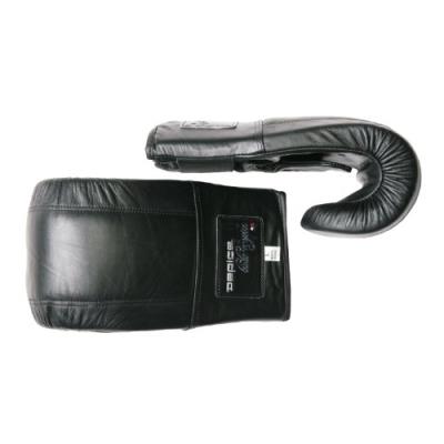 Depice sa-hc gants en cuir pour sac de frappe noir taille s
