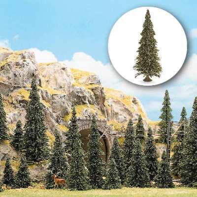 BUSCH ENVIRONNEMENT - BUE6577 - MODÉLISME FERROVIAIRE - 40 SUPERS SAPINS - ECHELLE N
