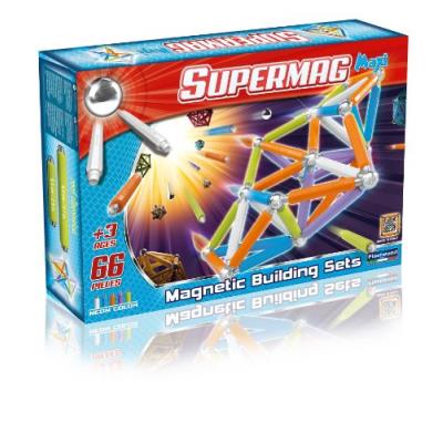 Mgm - 950116 - jeu de construction - supermag maxi fluo 66