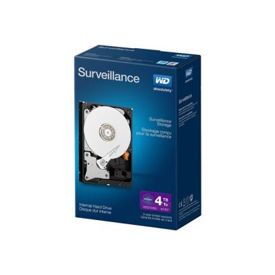 WD Surveillance WDBGKN0040HNC - Vaste schijf - 4 TB - intern - 3.5 - SATA 6Gb/s -buffer: 64 MB