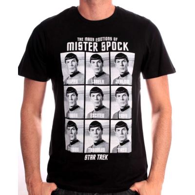 T-shirt Star Trek - Spock Emotions