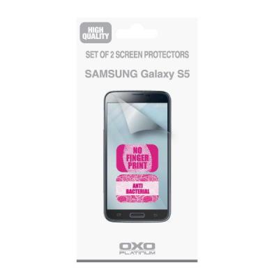 Film protecteur d'écran anti-trace et anti bactérien pour Samsung Galaxy S5