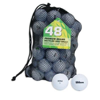 Second Chance Wilson Ultra 48 Balles De Golf De Récupération Qualité Supérieure Grade A