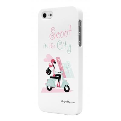 Coque de Protection MOXIE motif Miss Scoot pour Apple iPhone 5/5S/SE
