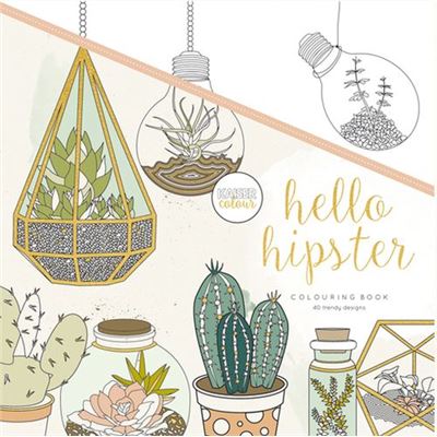 Livre de coloriage kaiser hello hipster - kaiser colour