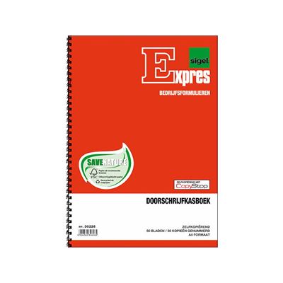 Livret passe-partout sigel expres a4 2x50bl avec spirale 2st.