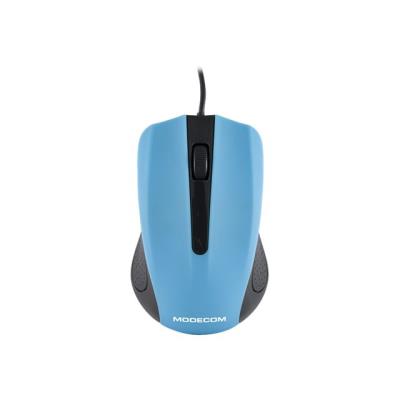 ModeCom MC-M9 - muis - USB - zwart/blauw