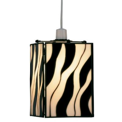 Oaks Lighting Zebra Suspension  Abat-Jour Style Tiffany