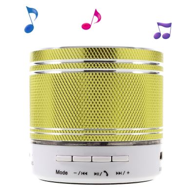 Enceinte Bluetooth S37U stéréo Micro SD Radio FM - Verte